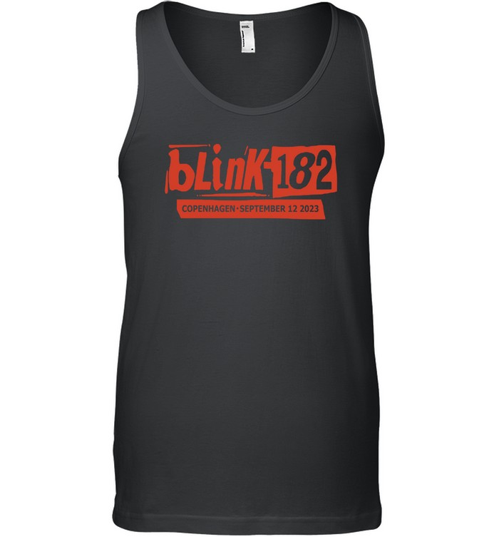 Copenhagen, Denmark September 12, 2023 Blink-182 Tour Shirt