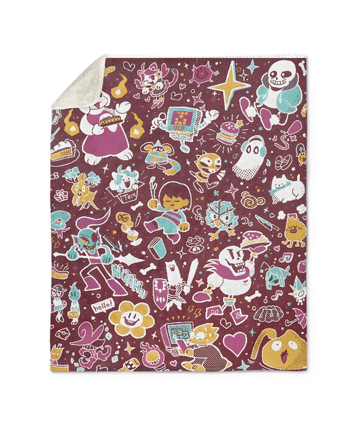 Friends And Foes Throw Fangamer Blanket