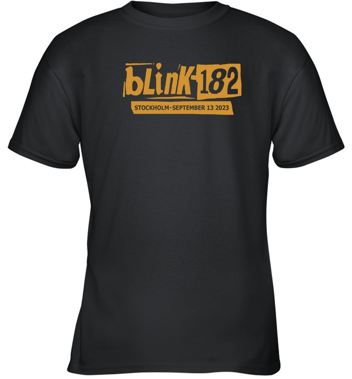 Blink-182 Avicii Arena Stockholm, Sweden September Tour 2023 Shirt