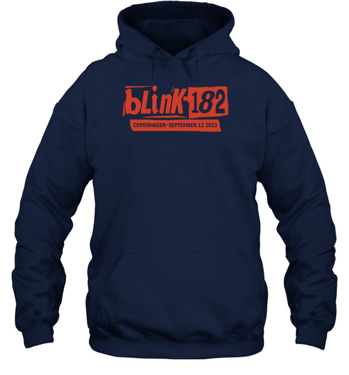 Blink-182 September 12, 2023 Royal Arena Copenhagen, Denmark Shirt