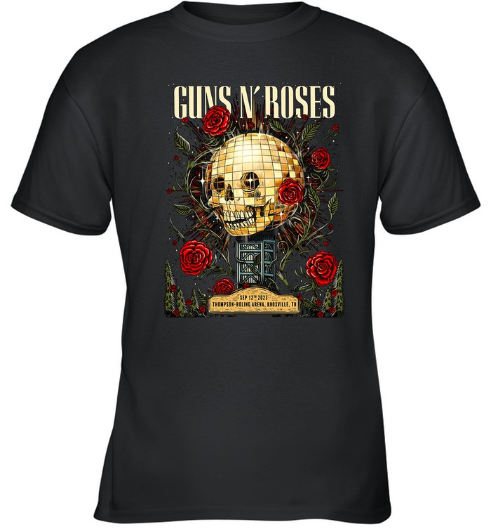 Guns N' Roses September 12 Thompson Boling Arena Knoxville, TN Tour 2023 Shirt