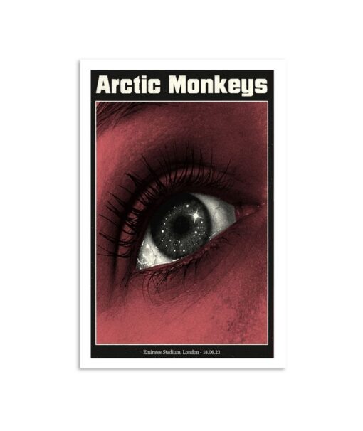 Arctic Monkeys June 18, 2023 Emirates Stadium London, England Poster