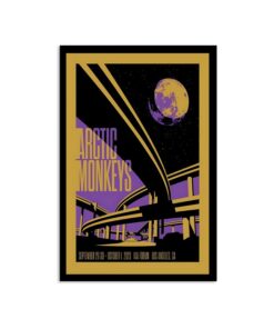 Arctic Monkeys Tour 2023 Kia Forum Poster