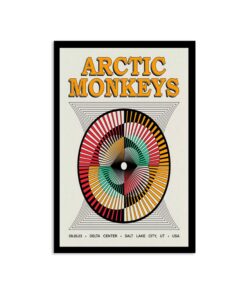Arctic Monkeys Tour Salt Lake City, UT 2023 Poster