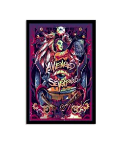 Avenged Sevenfold Show Poster Nashville, TN 09/22/2023
