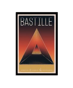 Bastille GLC Live At 20 Monroe Grand Rapids, MI 2023 Poster