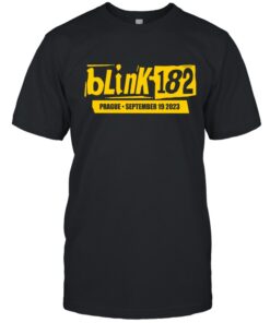 Blink-182 Prague September 19 2023 TShirt