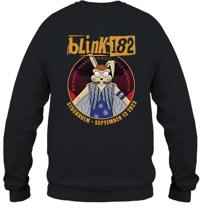 Blink-182 Show Tee Stockholm, Sweden 09/13/2023