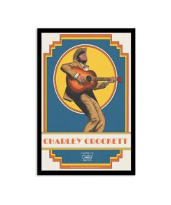 Charley Crockett September 9, 2023 Chalk Brighton, UK Tour Poster