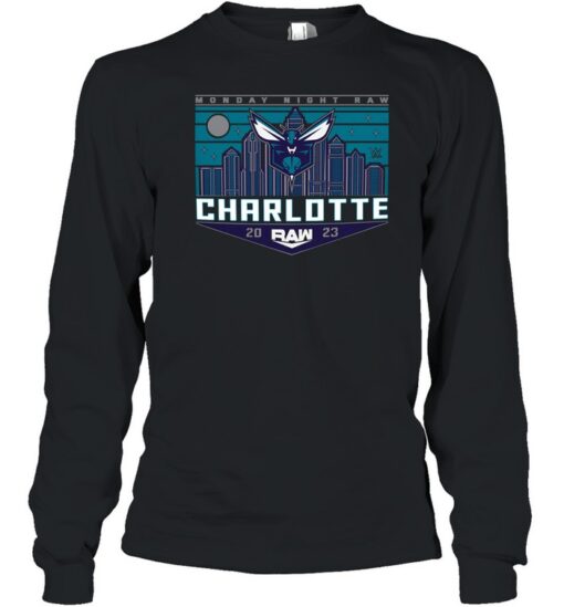 Charlotte Hornets Sportiqe Monday Night RAW Shirt