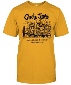 Circle Jerks 16 September Event Sanfrancisco Shirt