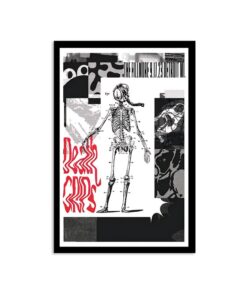 Death Grips The Fillmore Detroit, MI September Tour 2023 Poster