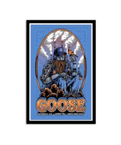 Goose Masonic Temple Theatre September 16, 2023 Concert Poster