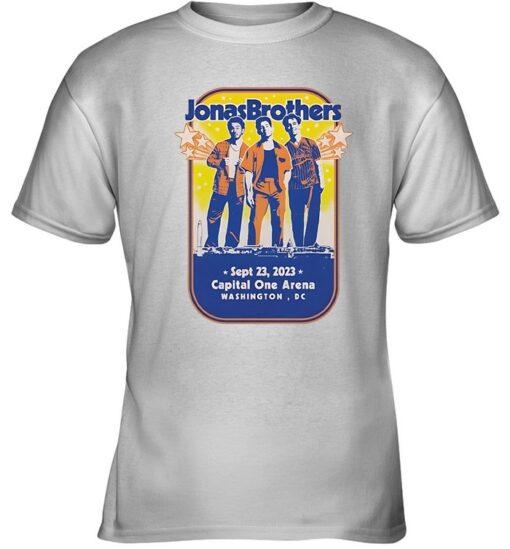 Jonas Brothers Capital One Arena September 23, 2023 Concert Shirt
