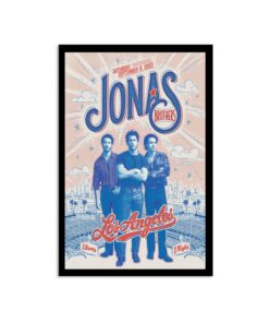 Jonas Brothers Five Albums One Night Dodger Stadium Los Angeles, CA Sep 09, 2023 Poster