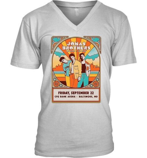Jonas Brothers September 22, 2023 Baltimore MD Shirt