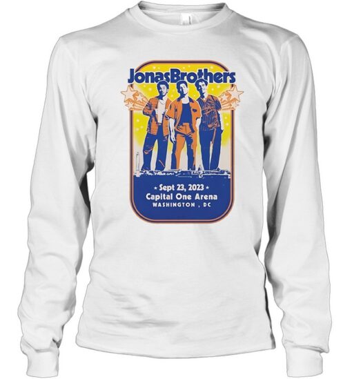 Jonas Brothers September 23 Capital One Arena Washington, DC Tour 2023 Shirt
