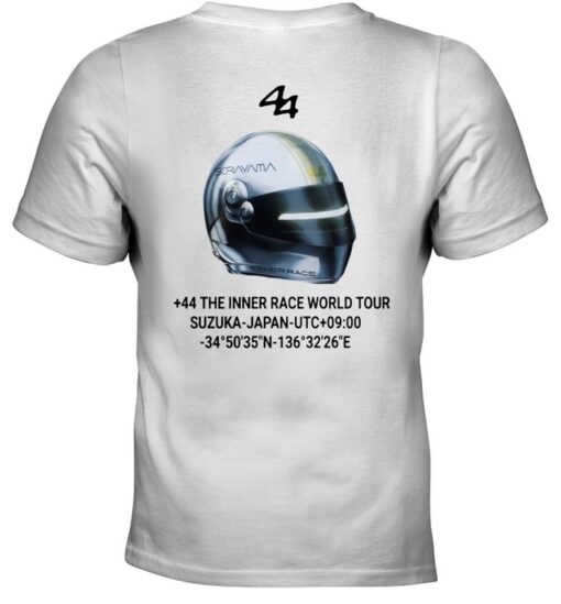 Lewis Hamilton +44 Sorayama Helmet Shirt