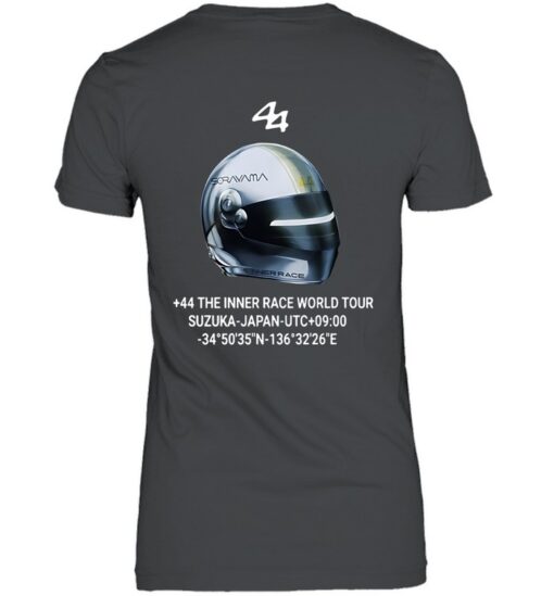 Lewis Hamilton Sorayama +44 The Inner Race World Tour Shirts