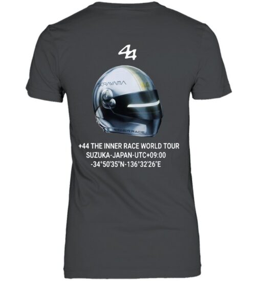 Lewis Hamilton Sorayama +44 The Inner Race World Tour Suzuka Japan Shirts