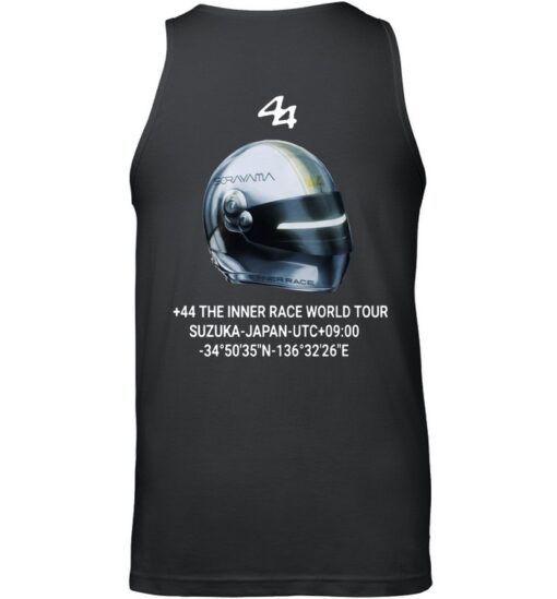 Lewis Hamilton Sorayama +44 The Inner Race World Tour Suzuka Japan Shirts