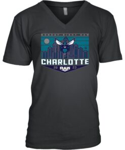 Monday Night RAW x Charlotte Hornets Shirt