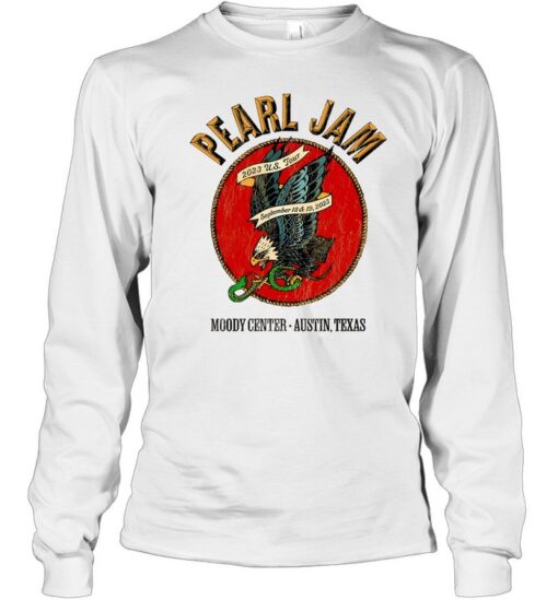 Pearl Jam 2023 U.S. Tour Moody Center September 18 & September 19 Shirt