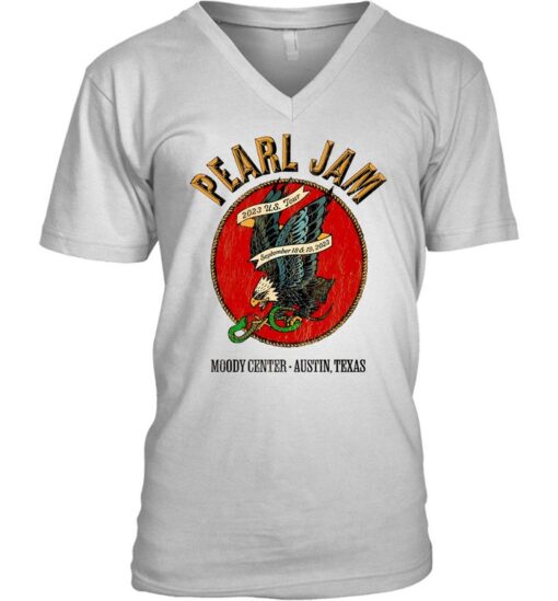 Pearl Jam September 18 & 19 Moody Center Austin, TX U.S. Tour Shirt