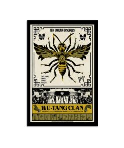 Poster Wu-Tang Clan Show Nashville, TN Sep 20 2023