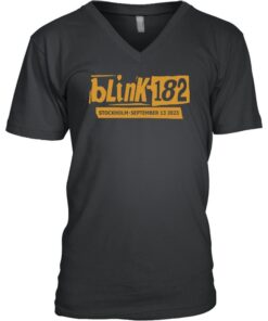 Stockholm, Sweden September 13, 2023 Blink-182 Tour Shirt