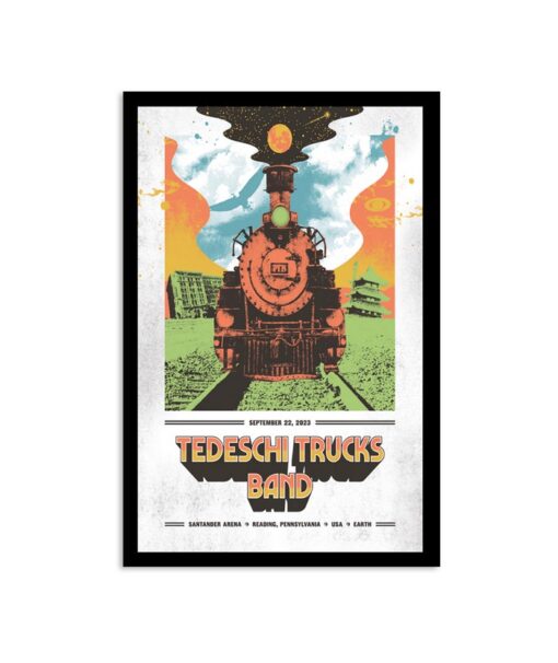 Tedeschi Trucks Band Show Reading, PA, September 22 2023 Poster