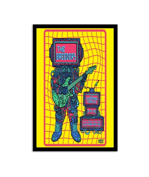 The Breeders Tour 2023 The Fillmore Silver Spring Poster