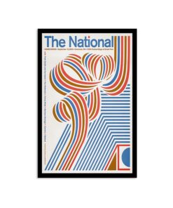 The National ICON Festival Stage At Smale Park Cincinnati, OH September Tour 2023 Poster