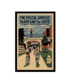 The Postal Service & Death Cab For Cutie 17 September Event Rochester Hills Poster