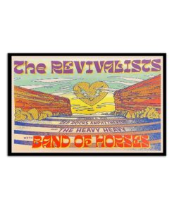 The Revivalists Red Rocks Amphitheatre Morrison, CO 2023 Poster