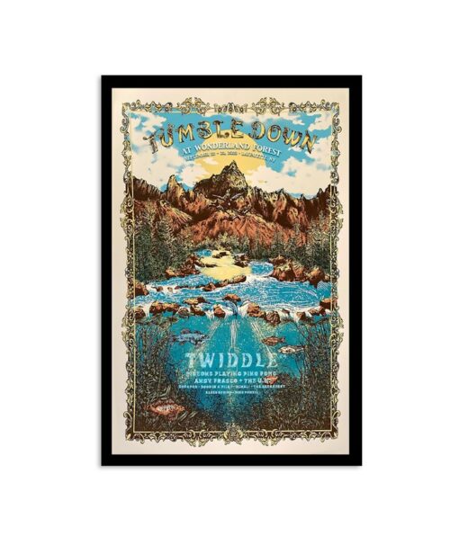 Twiddle September 22 & 23, 2023 Peoria Civic Center Lafayette, NY Tour Poster