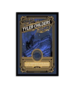 Tyler Childers September 28 Red Rocks Amphitheatre Morrison, CO Tour 2023 Poster