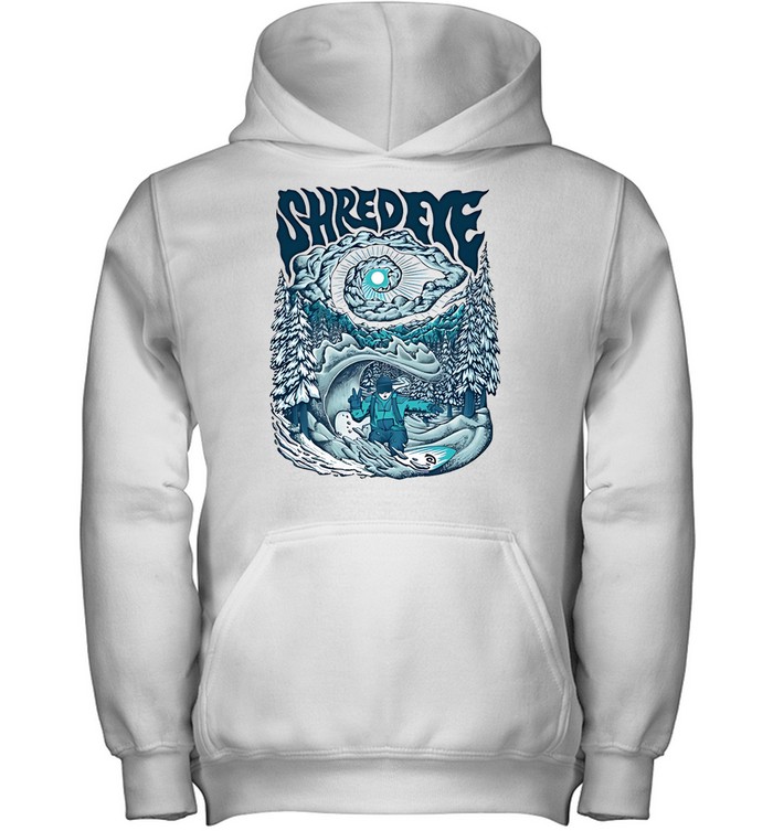 Jgshredeye Shredeve Snow Surfer Shirt New