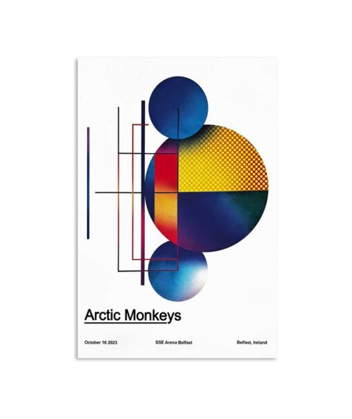 2023 Arctic Monkeys Event Belfast, Ireland Poster