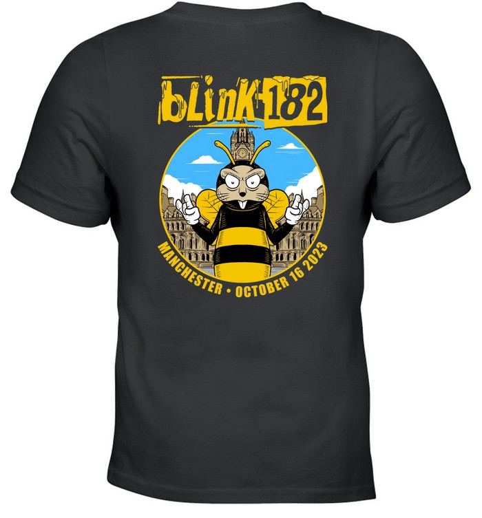 October 16, 2023 Blink-182 Tour Manchester Tee