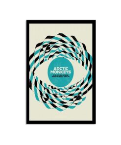 Arctic Monkeys Show Poster Mexico City, Mexico 10/6/2023