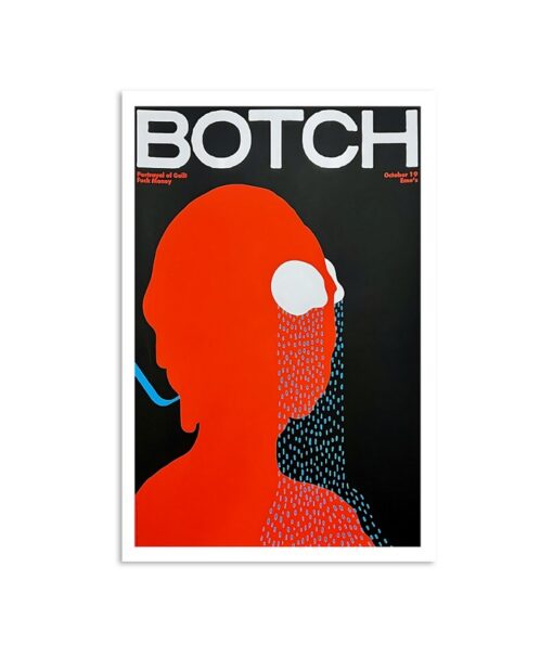Austin, TX October 19, 2023 Botch Tour Poster