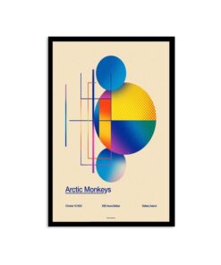 Belfast Arctic Monkeys Northern Ireland October 16, 2023 Poster