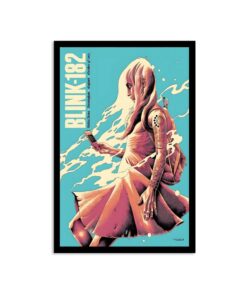 Blink-182 Utilita Arena Birmingham October 14, 2023 Concert Poster