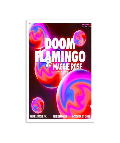 Doom Flamingo October 21, 2023 The Refinery Charleston, Charleston, SC Poster