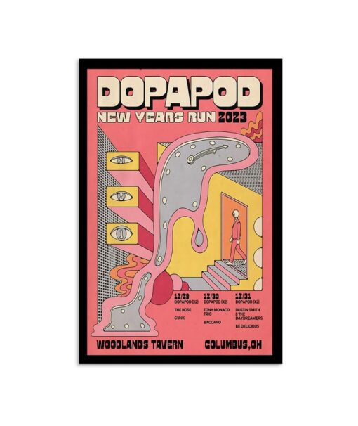 Dopapod New Years Run 2023 Poster