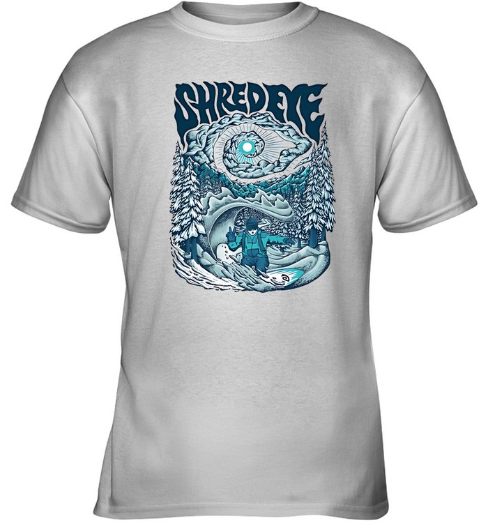 Jgshredeye Shredeve Snow Surfer Shirt New