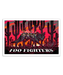 Foo Fighters Show Poster Phoenix, AZ 10/3/23
