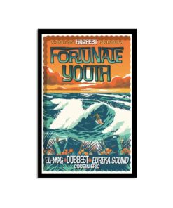 Fortunate Youth Kilokilo Brewing Company Paso Robles, CA October 7, 2023 Poster