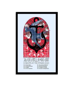 Jason Isbell And The 400 Unit 12-22 October 2023 Event Nashville Poster